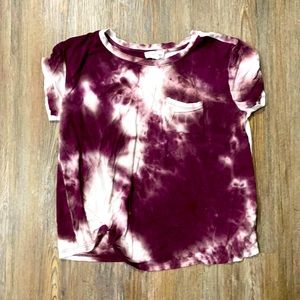 🔥 Girls Crown of Hearts Tie Due Shirt size Large